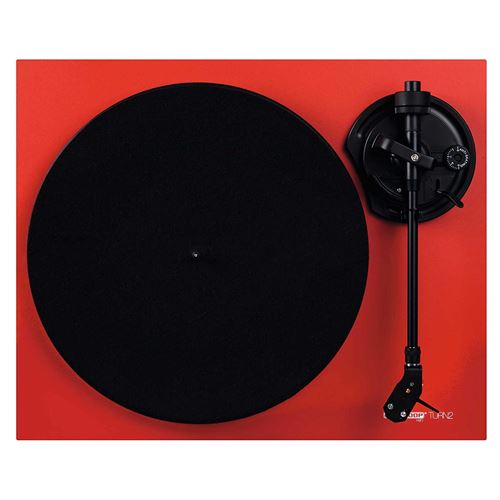 Reloop Turn 2 Audio Ro HiFi Tourne-disque Analogique pour les puristes Rouge