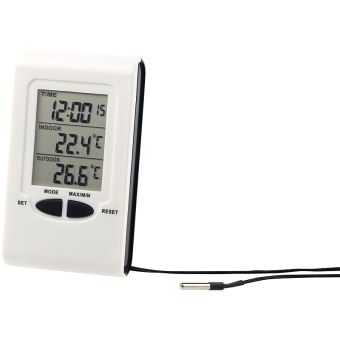 Thermomètre digital LCD pour intérieur et extérieur - Thermostat connecté -  Achat & prix