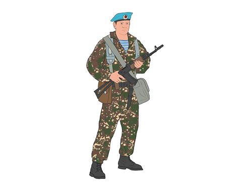 Revell 02533 - Maquette - figurines Spetsnaz soviétiques 1980 - Échelle 1/72 - 50 pièces