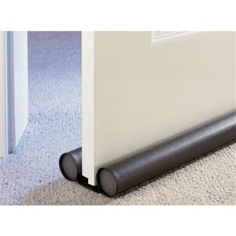 Boudin Bas de porte anti-froid 80 cm de long blanc