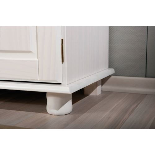 Links 20900810 livio bahut bas teinté blanc 43 x 130 x 87 cm