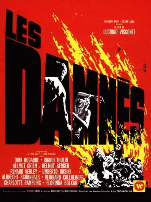 Les Damnés AFFICHE CINEMA ORIGINALE