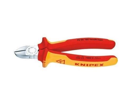 Knipex 70 06 160 VDE Pince coupante de côté VDE 160 mm (Import Allemagne)