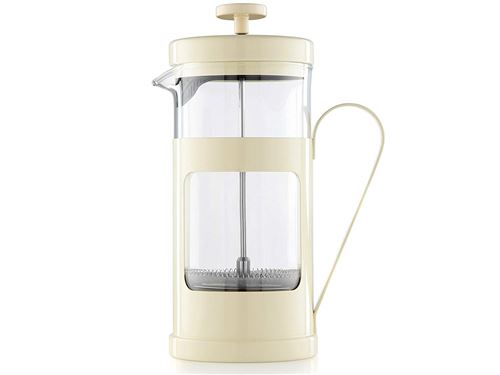 Fleur artificielle à paillette, crème, 8-Cup