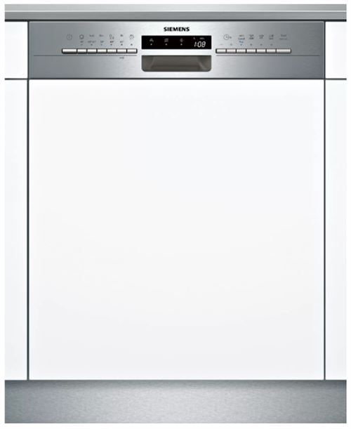 Siemens iQ300 SN536S02GE - Lave-vaisselle - intégrable - Niche - largeur : 60 cm - profondeur : 55 cm - hauteur : 81.5 cm - acier inoxydable