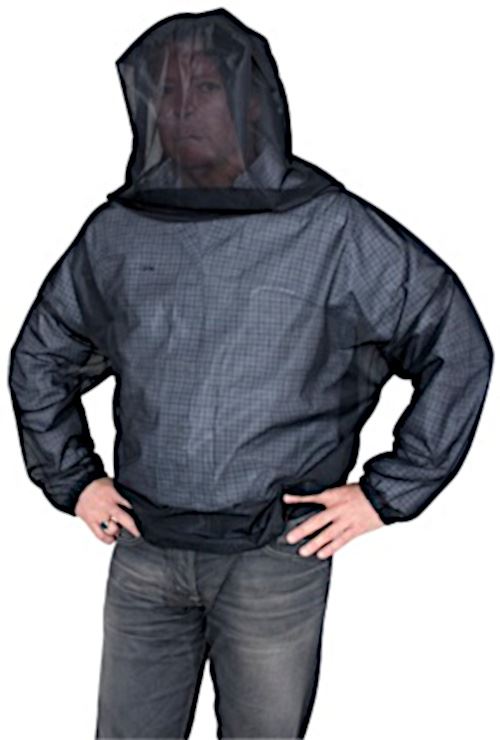 TravelSafe veste anti-moustiques maille noire taille unique