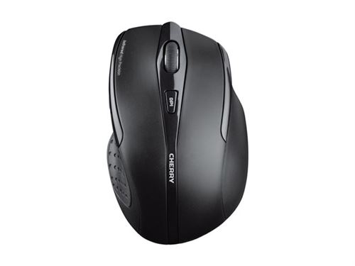 CHERRY DW 5100 Anglais Britannique RF sans Fil QWERTY Noir - Claviers (Standard, sans Fil, RF sans Fil, QWERTY, Noir, Souris Incluse)