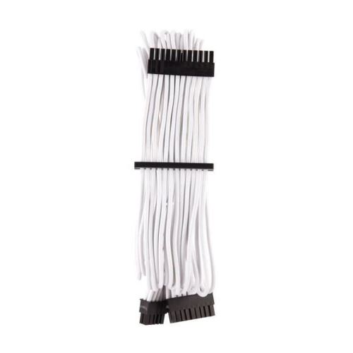 corsair corsair premium pro sleeved kabel-set (gen 4) - weiß noir