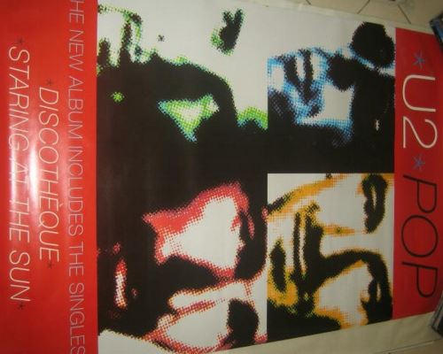 U2 - 100x150 cm - AFFICHE / POSTER