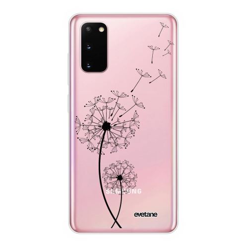 Coque pour Samsung Galaxy S20 360 intégrale transparente Pissenlit Ecriture Tendance Design [Evetane®]