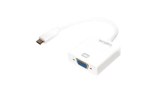 LogiLink Adaptateur vidéo externe USB-C 3.1 VGA