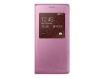 Samsung S View EF-CG800B - Étui à rabat pour téléphone portable - rose métallique - pour Galaxy S5 Mini, S5 Mini Duos