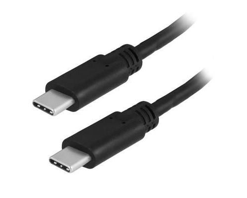 Ewent EW9648, 1 m, USB C, USB C, 3.1 (3.1 Gen 2), 10000 Mbit-s, Noir