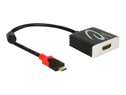 DeLOCK 62730 Adaptateur Graphique USB 4096 x 2160 Pixels Noir