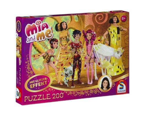 Puzzle 200 Pièces : Mia et Moi - Dans le Palais des Elfes, Schmidt Spiele