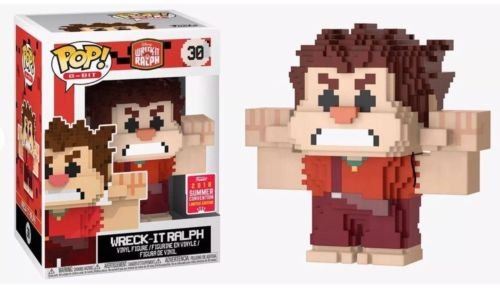 Funko Pop! 8-Bit Wreck it Ralph SDCC 2018 + Pop Protector