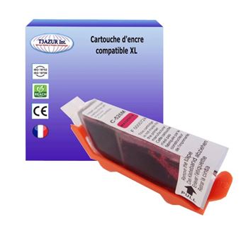Cartouche D'encre Magenta Compatible Canon PIXMA - 10,5 Ml, Pour IP4850, MG5200, MX715, Etc.