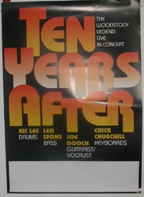 Ten Years After - 70x100 cm - AFFICHE / POSTER