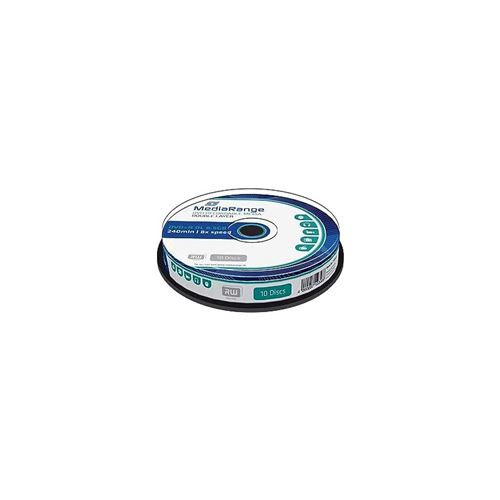 MediaRange - 10 x DVD+R DL - 8.5 Go (240 minutes) 8x - spindle