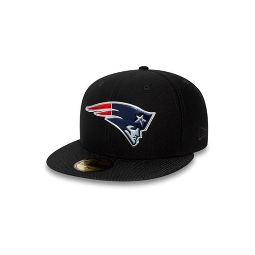 Casquette NFL New England Patriots New Era Black collection 59Fifty Noir taille casquette 7 1/8 (56.8cm)