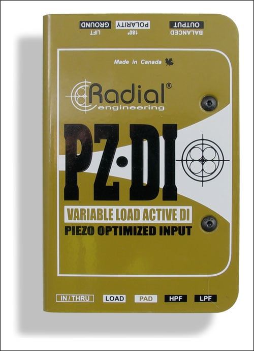 Radial PZ Di Active Boîtes de Direct