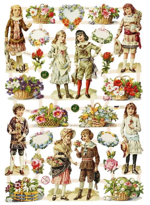 Creotime feuilles à découper enfants 16,5 x 23,5 cm 3 feuilles