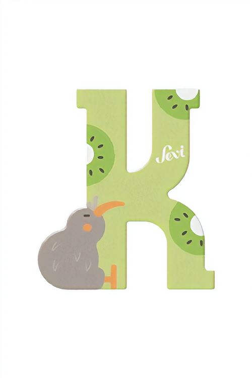 Sevi animal lettre K 7,5 cm vert