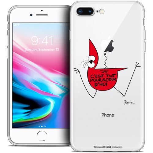 Coque Gel Apple iPhone 7 Plus (5.5 ) Extra Fine Les Shadoks® - C'est Tout