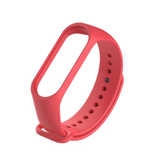 Bracelet en silicone pour Xiaomi Mi Band 3/4 - Rouge