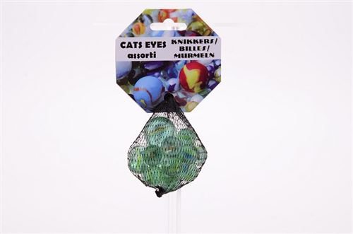 Billes yeux de chats 20 / 16mm + 1 / 25mm