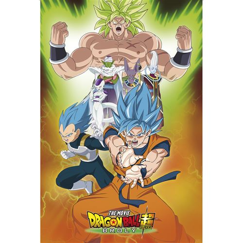 ABYstyle - DRAGON BALL SUPER BROLY - Poster - Groupe (91.5x61)