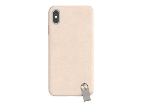 Moshi Altra - Achterzijde behuizing voor mobiele telefoon - polyurethaan - savanna beige - voor Apple iPhone XS Max