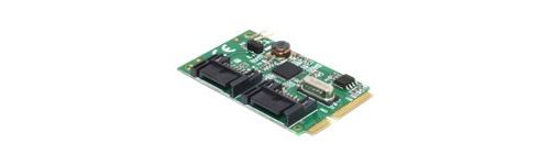 Delock Minipcie I/O Pcie Full Size 2 X Sata 6 Gb/S - Contrôleur De Stockage - Sata 6Gb/S - Pcie 2.0 Mini Card