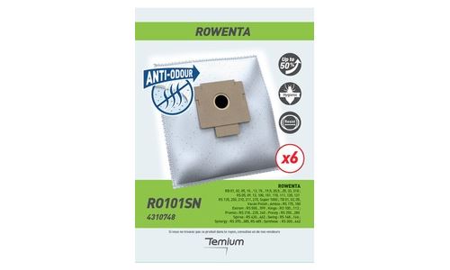 Sac aspirateur TEMIUM SAC A RO101SN X6