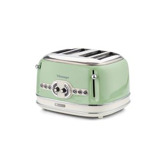 Ariete Vintage 156 - Grille-pain - 4 tranche - 4 Emplacements - vert - 1