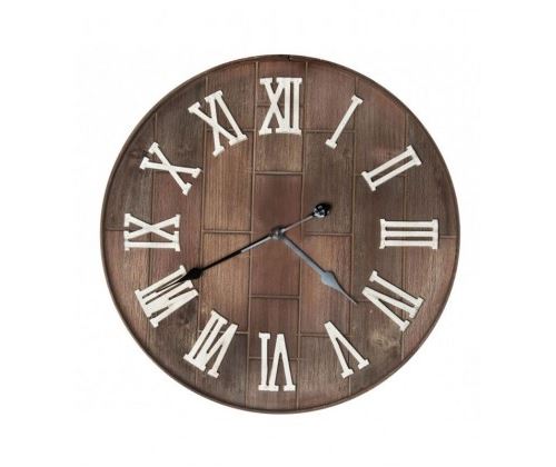 Horloge Murale Ronde Bois - diamètre 61cm