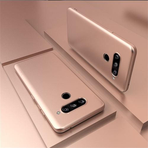 Coque en TPU mat or pour votre LG V40 ThinQ