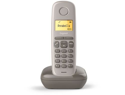 Gigaset A170 - Téléphone sans fil avec ID d'appelant - ECO DECTGAP - ombre