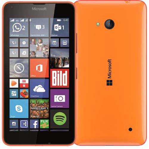 Microsoft Lumia 640 LTE Dual Sim - noir - 4G HSPA+ - 8 Go - GSM - smartphone