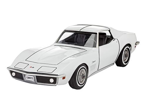 Revell kit modèle 1Corvette C3:32 blanc 20 pièces