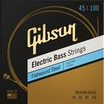 Cordes pour basse Gibson Accessories Flatwound Steel Long Scale Medium 45-100