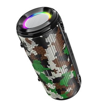 Enceinte bluetooth BOROFONE BR13 camouflage vert - 1