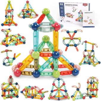 Jouet Enfant 3 Ans Jeux de Société Mosaique Enfant Puzzle 3D Construction  Enfant Jeu STEM Kit 223 Pcs Educatif pour Bricolage Jouet Fille Garcon 3 4  5 Ans Jeux Enfant 3 Ans Cadeau de Noël