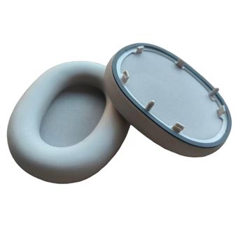 Coussinets De Rechange En Gel Rafraîchissant Pour Sony WH-1000XM6 - Tissu Soie Glacée - Isolation Améliorée - Noir + Outil