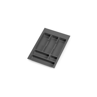 Range-couvert Optima Vertex/Concept 500mm (Panneau 16mm), Module 400 mm, gris - 1