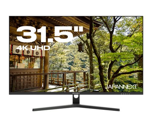 JAPANNEXT Écran PC Bureautique 31,5 4K UHD 60Hz VA JN-V315UHDR