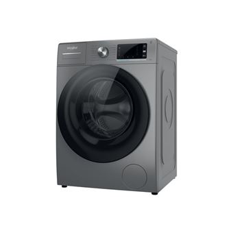 Whirlpool W6 W845SB FR - Machine à laver - largeur : 60 cm - profondeur : 61 cm - hauteur : 85 cm - chargement frontal - 55 litres - 8 kg - 1351 tours/min - argent