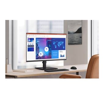 Samsung S24D406GAU - S40GD Series - écran LED - 24" - 1920 x 1080 Full HD (1080p) @ 100 Hz - IPS - 250 cd/m² - 1000:1 - 5 ms - 2xHDMI, DisplayPort - haut-parleurs - noir