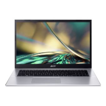 Acer Aspire 3 A317-54 - Intel Core i5 - 1235U / jusqu'à 4.4 GHz - Win 11 Home - Carte graphique Intel Iris Xe - 16 Go RAM - 1.024 To SSD - 17.3" IPS 1920 x 1080 (Full HD) - Wi-Fi 5 - Argent pur - clavier : Suisse Allemand