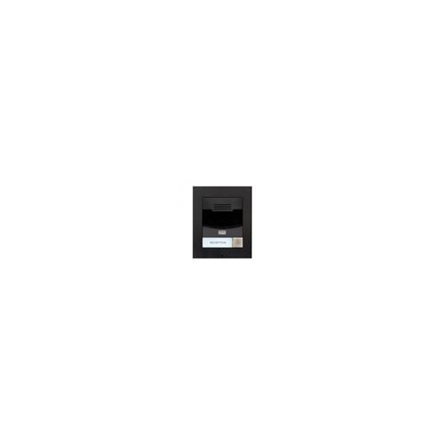 Non Communiqué Noir Interphone De Porte Compact Ip Solo Externe Montage Encastré 9155301Bs - Image 1
